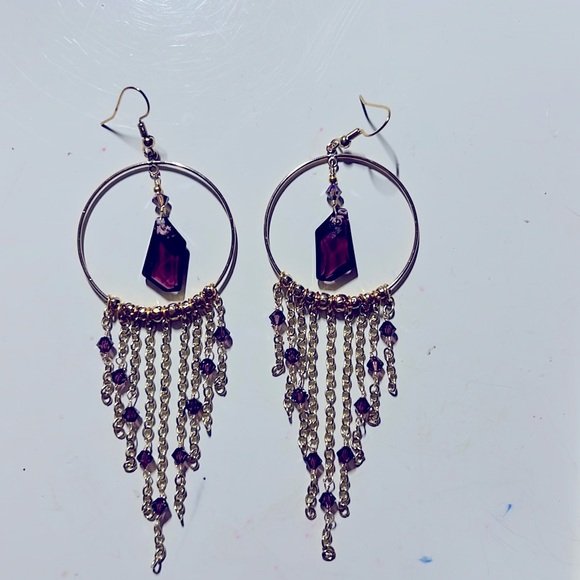 Swarovski Chandelier Earrings - Picture 3 of 3